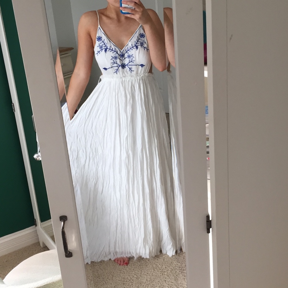 Lulus Maxi White Dress